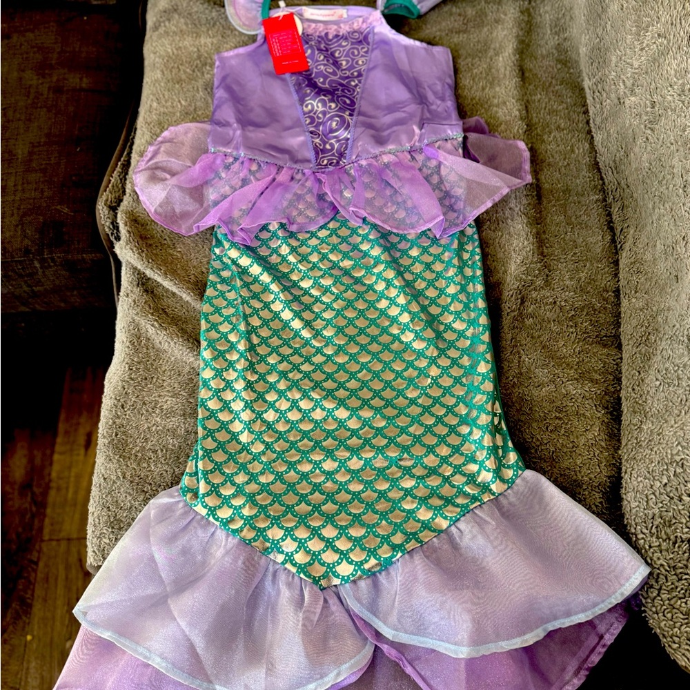 Jerris Apparel Snow Queen First Dress Size 5T( Age 5-6) NWT